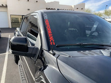 Cargar imagen en el visor de la galería, Ford Performance Decal Sticker – Custom Size Vinyl Word Graphic | F-150 Raptor, F-250, F-350, Explorer ST