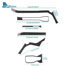 Load image into Gallery viewer, Real Soft Carbon Fiber Interior Trim for Ford Mustang GT / Dark Horse / EcoBoost (2024-2025)