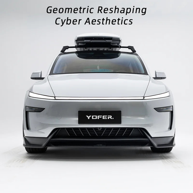 Bright Black Rear Diffuser, Spoiler & Front Bumper Body Kit for Tesla Model Y Juniper (2025) | LMTUNING