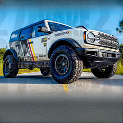 Full-Body Custom Sports Vinyl Decal Kit for Ford Bronco | Personalized KK Film Exterior Wrap