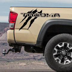 Claw Style Bed Side Decal for Toyota Tacoma TRD / SR5 | Pickup Truck Vinyl Body Graphic