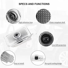 Load image into Gallery viewer, LED Door Logo Projector Welcome Light for Dodge Charger / Challenger | Ghost Shadow Puddle Light