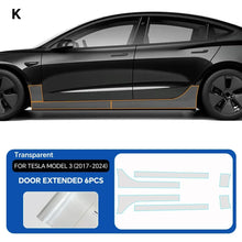 Load image into Gallery viewer, Precut PPF for Tesla Model 3 (2020–2023) | TPU Headlight, Mirror, Door Handle &amp; Tail Light Film