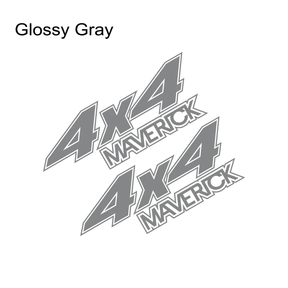 4x4 Rear Bed Side Decal for Ford Maverick XL / XLT / Lariat (2022) | Vinyl Truck Sticker
