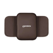 Cargar imagen en el visor de la galería, Leather Center Console Armrest Pad &amp; Storage Pocket for Ford F-150 | Brown / Black / Red