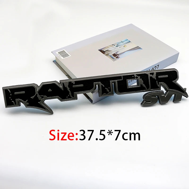 3D ABS Exterior Rear Trunk Fender Badge Emblem for Ford Raptor SVT / F-150 / Ranger | Multi-Color