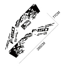 Cargar imagen en el visor de la galería, Ford F-150 Raptor Body Side Graphic Kit – Splash Grunge Vinyl Decal Set (3 Pcs) | 12 Finishes
