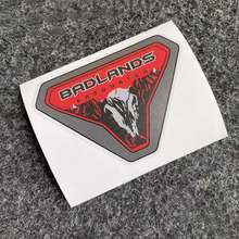 Load image into Gallery viewer, Badlands Sasquatch Fender Vent Decal for Ford Bronco | Forest Mountain Emblem Vinyl Sticker