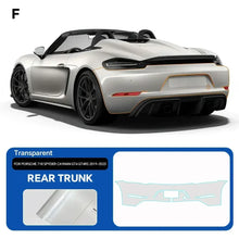 Load image into Gallery viewer, Precut PPF for Porsche 718 Spyder / Cayman GT4 / GT4 RS (2019–2023) | TPU Paint Protection Film