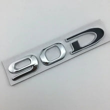 Cargar imagen en el visor de la galería, Rear Boot Trunk Tailgate Emblem Badge for Tesla Model 3 / S / X / Y | 75D 85D 90D 100D Sticker