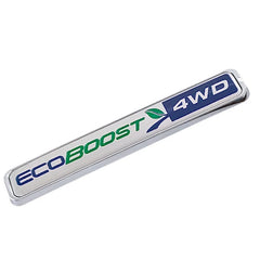 3D Metal 4WD EcoBoost Trunk Badge | Ford F-150 / Focus / Fiesta / Edge Logo Sticker