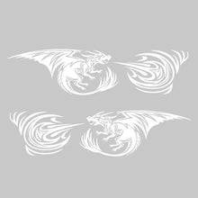Cargar imagen en el visor de la galería, Dodge Challenger Hellcat Vintage Running Cat Tribal Tattoo Door Decal – Vinyl Graphic | 7 Designs, Left / Right / Both Sides
