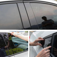 Cargar imagen en el visor de la galería, Gloss Black Pillar Post Trim Cover – Dodge Ram 1500 2500 3500 (2009–2018)