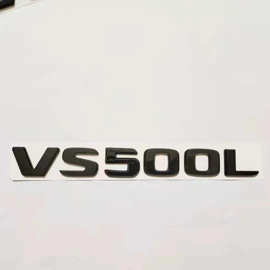 Trunk Tail Letter Emblem Decal for Mercedes-Benz VS260L / VS560L / VS450L / VS600L | Badge Sticker