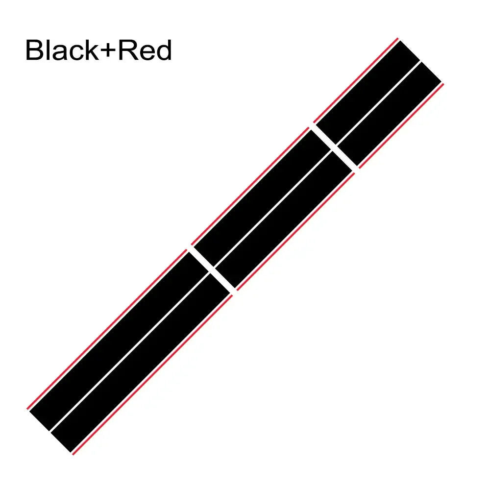 Hood, Roof & Trunk Stripe Decal for Ford Mustang EcoBoost / Shelby GT | PVC Racing Kit
