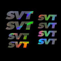 Ford SVT 8-Sticker Decal Set | Raptor, Cobra, Focus Vinyl Sheet