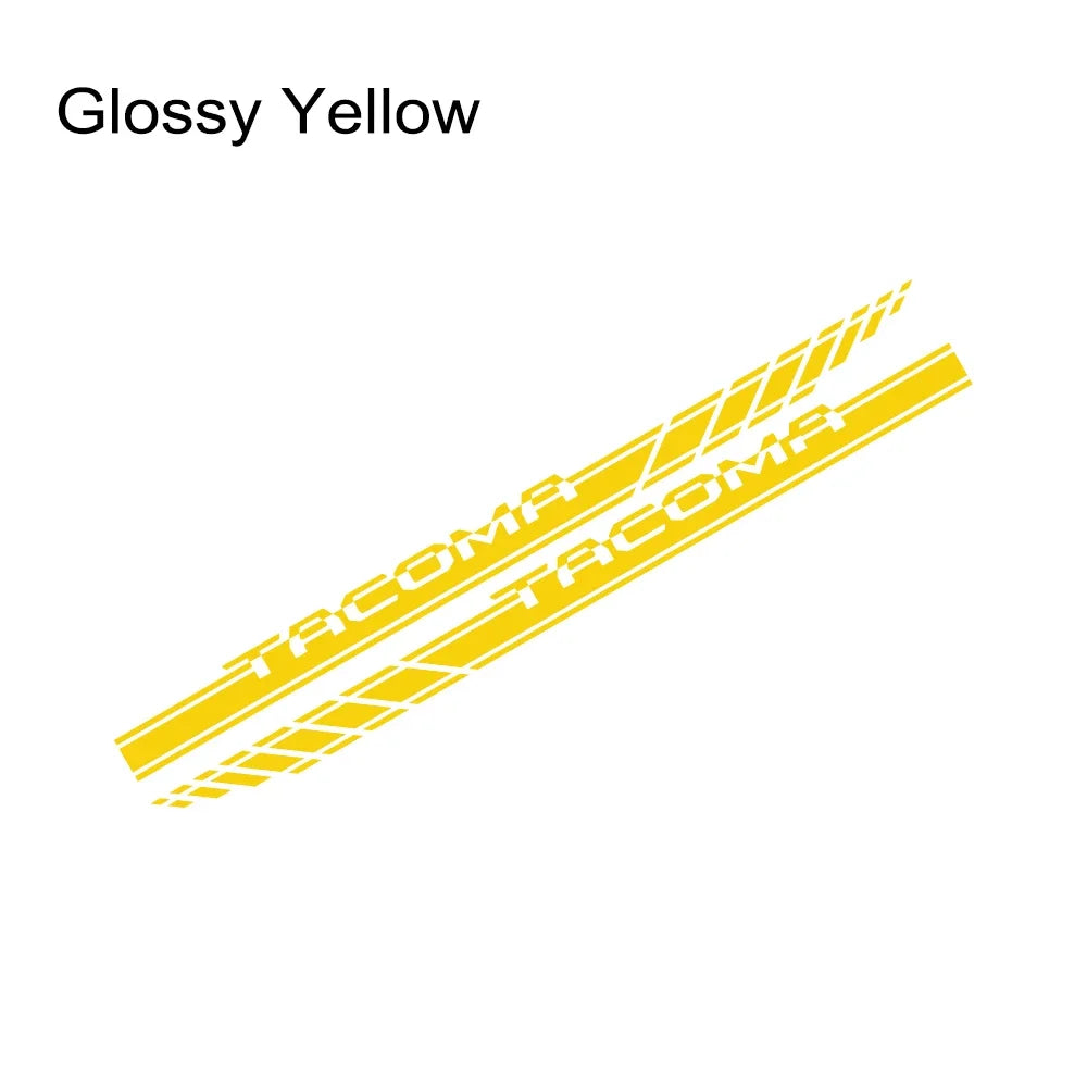 Door Side Stripe Decal for Pickup Trucks | 2-Piece Vinyl Body Graphic Decoration