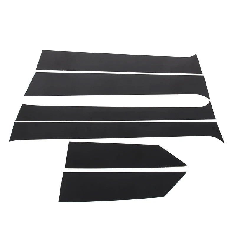 Car PC Pillar Post Cover Door Trim Window Molding Sticker For Mercedes Benz Vito/V-Class V250 V260L 2015-2021