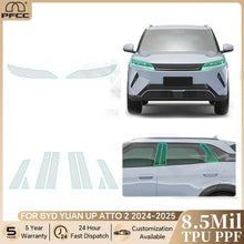 Load image into Gallery viewer, Precut PPF for BYD Yuan UP / Atto 2 (2024–2025) | TPU Headlight, Mirror &amp; Pillar Protection