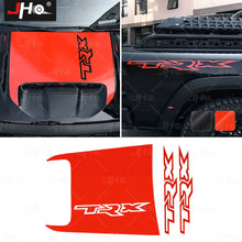 Load image into Gallery viewer, Dodge Ram 1500 TRX Hood Decal Kit – Full Body TRX Graphic Vinyl Wrap (2021–2023)