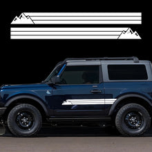 Load image into Gallery viewer, Door Side Decal Lettering Kit for Ford Bronco | Waterproof PVC Vinyl Wrap Graphics