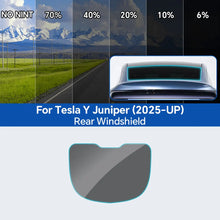 Load image into Gallery viewer, Precut Window Privacy Tint Film for Tesla Model Y Juniper (2025–2026) | Heat &amp; UV Protection