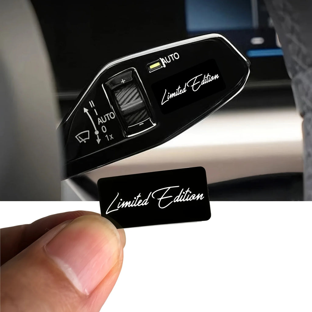 Limited Edition High-Quality Vinyl Decal Sticker | Universal Auto Accessory