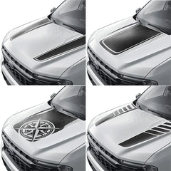 Dedicated Hood Trim Decal Film for Ford Maverick | Premium Color Change Vinyl