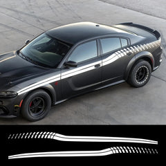 For Dodge Charger Car Waist Line Stickers Sport Stripes Styling Vinyl Film Decals Decoration Auto External Tuning Accessories