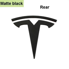 Cargar imagen en el visor de la galería, Zinc Alloy Front Hood Logo Sticker for Tesla Model 3 / Model Y | Auto Body Styling Emblem