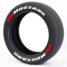 Load image into Gallery viewer, Mustang Tire Lettering Sticker | 3D Waterproof Separated Letter Sidewall Decal