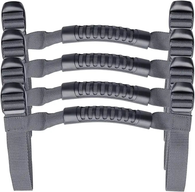 Roll Bar Grab Handles Grip for Jeep Wrangler YJ/TJ/JK/JL (1995–2021) | 4-Piece Set