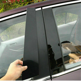 Gloss Black Pillar Posts Window Door Trim for Dodge Charger (2011–2023) | 6-Piece Column Cover