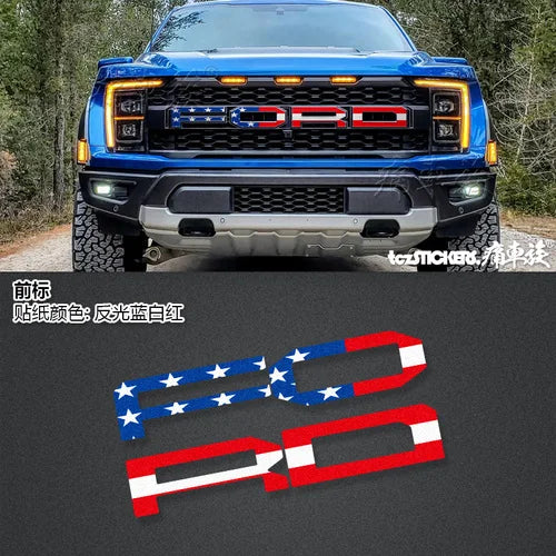 Custom Vinyl Decal Kit for Ford F-150 Raptor 3rd Gen 3.5T (2023) | Special KK Wrap