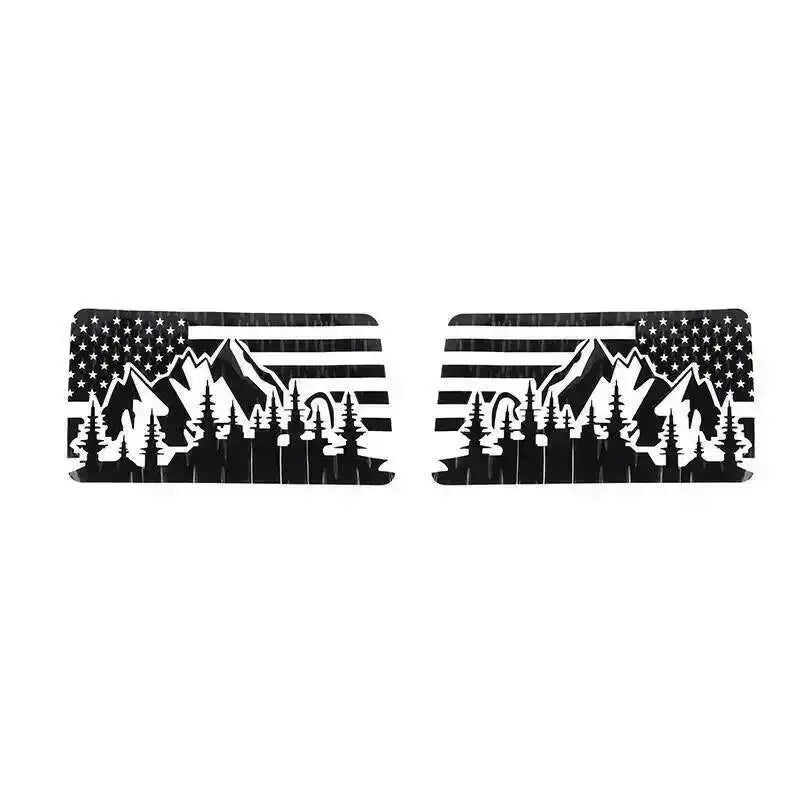 Rear Window Tint Decal Ornament for Ford Bronco (2021+) | PVC Privacy Sticker