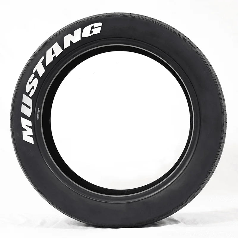 Mustang Tire Lettering Sticker | 3D Waterproof Separated Letter Sidewall Decal