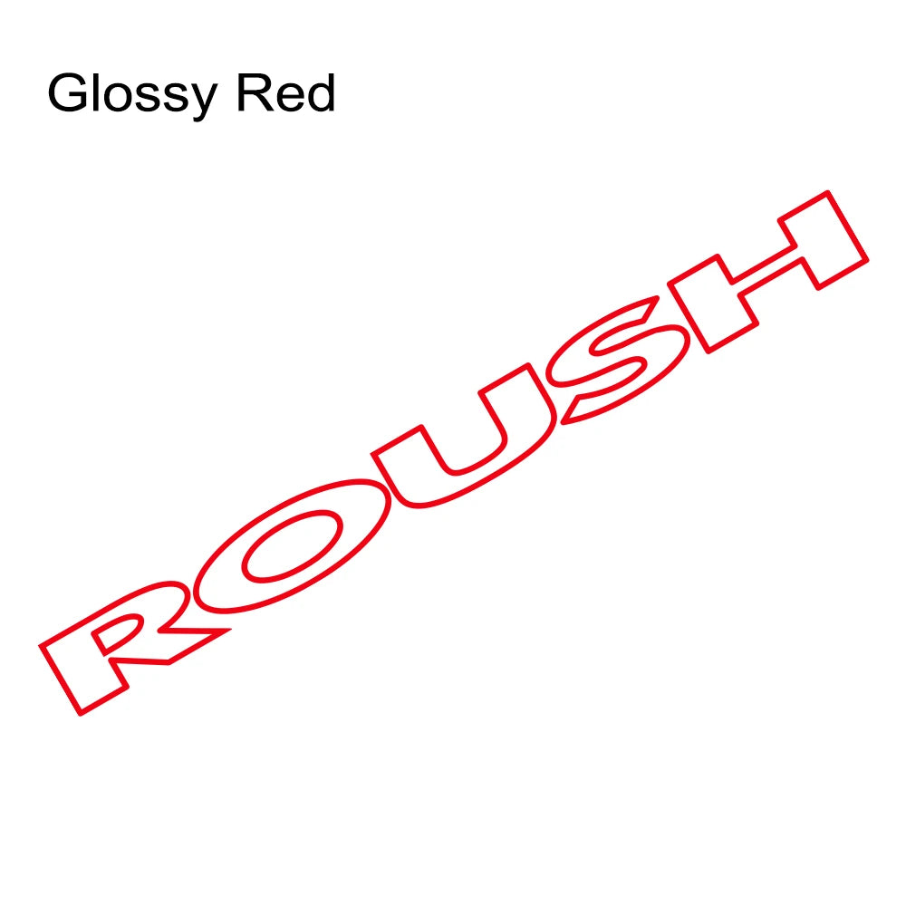 Roush Custom Windshield Sticker for Ford Mustang GT / Shelby / F-150 Raptor SVT | Vinyl