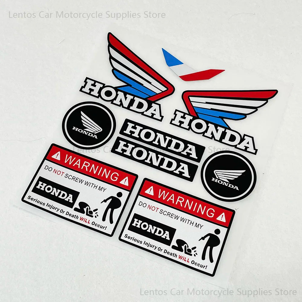 New Motorcycle Side Strip Sticker - Reflective Vinyl Decals for Honda Motorcycle & Car Styling