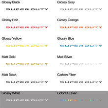 Cargar imagen en el visor de la galería, Tail Box Label Decal for Ford Super Duty F-250 / F-350 (2017–2021) | Pickup Vinyl Sticker