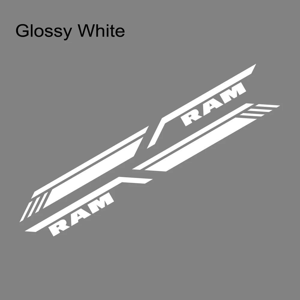 Bed Side Stripe Decal for Dodge RAM 1500 / 2500 / 3500 Rebel / TRX | Pickup Vinyl Graphic