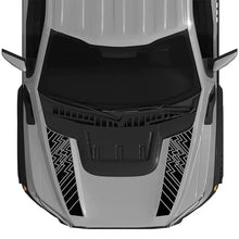Load image into Gallery viewer, Custom Matte Black Engine Hood Stripe Kit | Front Graphics for Ford Raptor / Mustang