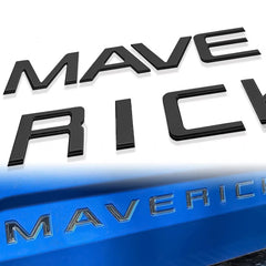 Tremor Rear Trunk Letter Sticker for Ford Maverick Tremor | Groove Insert Badge Decal