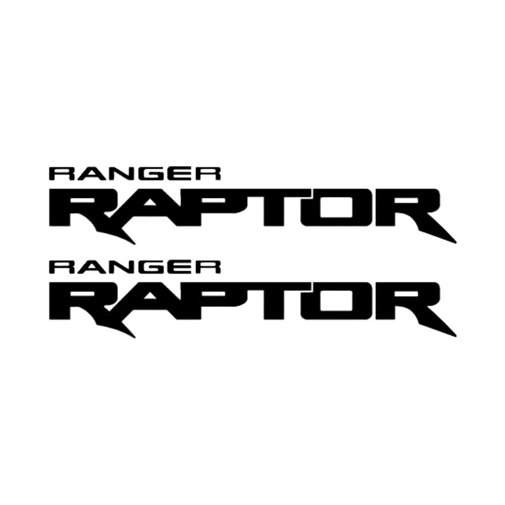 Vinyl Decal Sticker for Ford Ranger Raptor | 2-Piece Graphic Kit