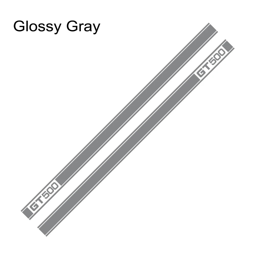 Long Door Side Skirt Stripe Decal for Ford Mustang Shelby GT500 | Sport Vinyl Sticker