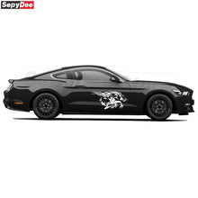 Load image into Gallery viewer, Running Horse Side &amp; Rear Fender Decal | 2-Piece Vinyl for Mustang, Challenger, Porsche &amp; Ford