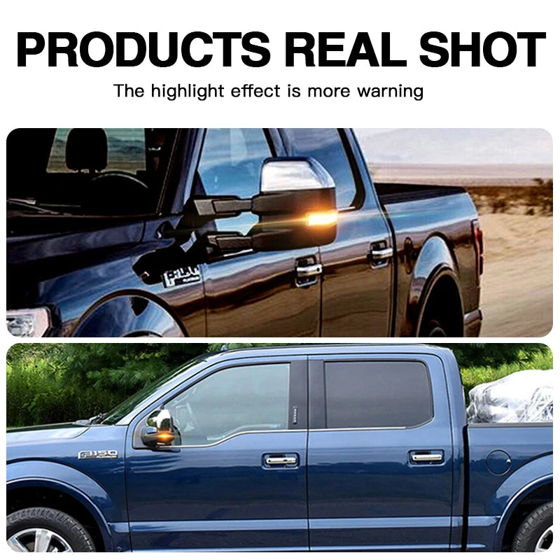Left + Right LED Turn Signal Light Assembly for Ford F-150 Pickup (2015–2021) | OEM FL3Z-13B375-AA