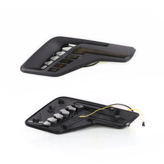 2PCS Car Fender Light For Ford Raptor F150 2022 2023 LED Daytime Running Light Turn Signal Lamp DRL Side Marker Lamp