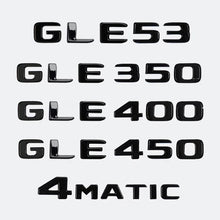 Cargar imagen en el visor de la galería, Trunk Words Logo Badge Emblem Decal for Mercedes-Benz GLE / GLE53 / GLE63 | AMG Sticker