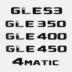 Trunk Words Logo Badge Emblem Decal for Mercedes-Benz GLE / GLE53 / GLE63 | AMG Sticker