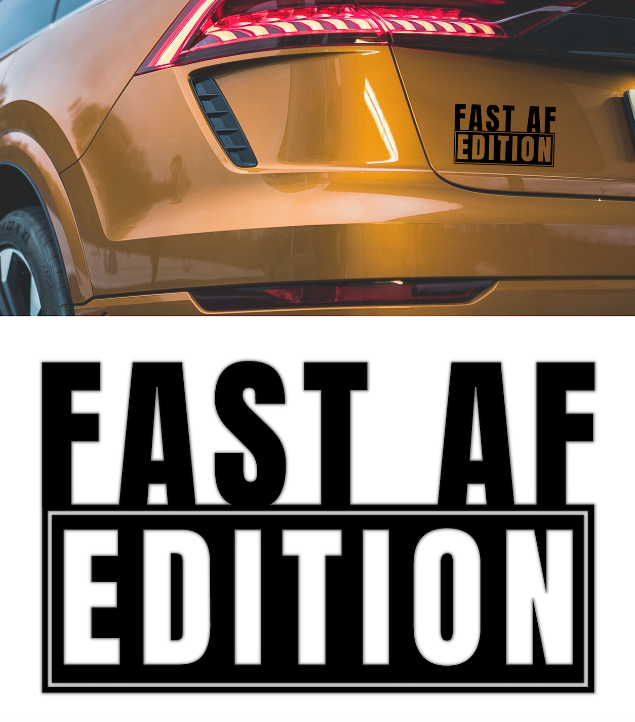 Fast AF Edition Funny Car Black 5